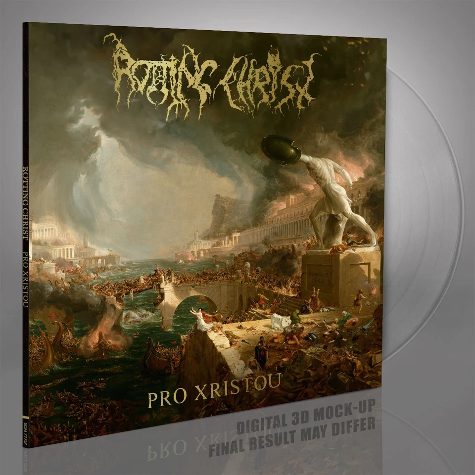 Rotting Christ - Pro Xristou / Vinyl LP limited on CLEAR - Image 1 of 1