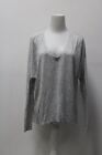 Express Women's Top Gray S Pre-Owned