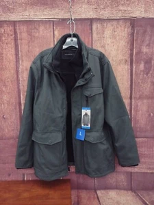 Marc New York Mens Black Soft Shell 3 Layer Jacket Size Large - Picture 1 of 11