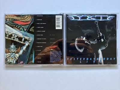 Y&T - Yesterday and Today Live - CD, 1991, Metal Blade Records. - Like New Cond - Image 1 of 2