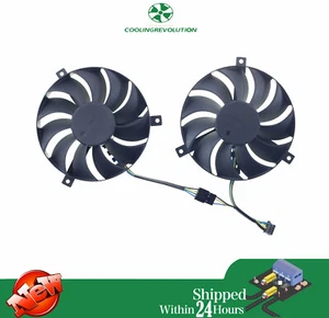 Ventilateur carte graphique 85MM CF9015H12S pour PNY GeForce RTX 4060 8Go VERTO Dual Fan - Photo 1/2