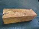 MM-SPALTED  MAPLE  DELUXE  KNIFE BLOCK/SCALES/ CALLS/ PEN BLANKS--M--C--10