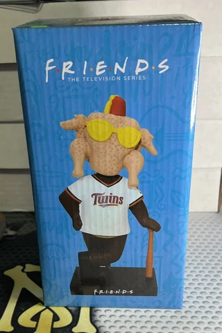 2021 Minnesota Twins Bobblehead TC Bear Mascot Friends Night Turkey Head Limited Cover