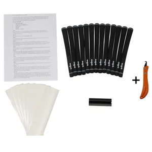 Majek Jumbo Oversize Herren Tour Pro schwarz Golfgriffe + Kit 13 Griffe Tape Clamp - Bild 1 von 12