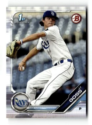 2019 Bowman Draft - Chrome #BDC-61 JJ Goss  - Image 1 of 2