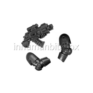 SQTD07 PAIRE BRAS BOLTER SPACE MARINE MKII MK2 HORUS HERESY WARHAMMER BITS 22à24 - Picture 1 of 1