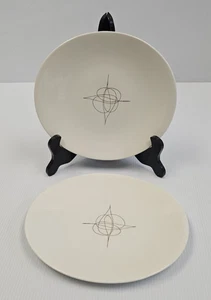 Set (2) Hallcraft Eva Zeisel Fantasy 8,5" Salat- oder Mittagessenteller - Bild 1 von 9
