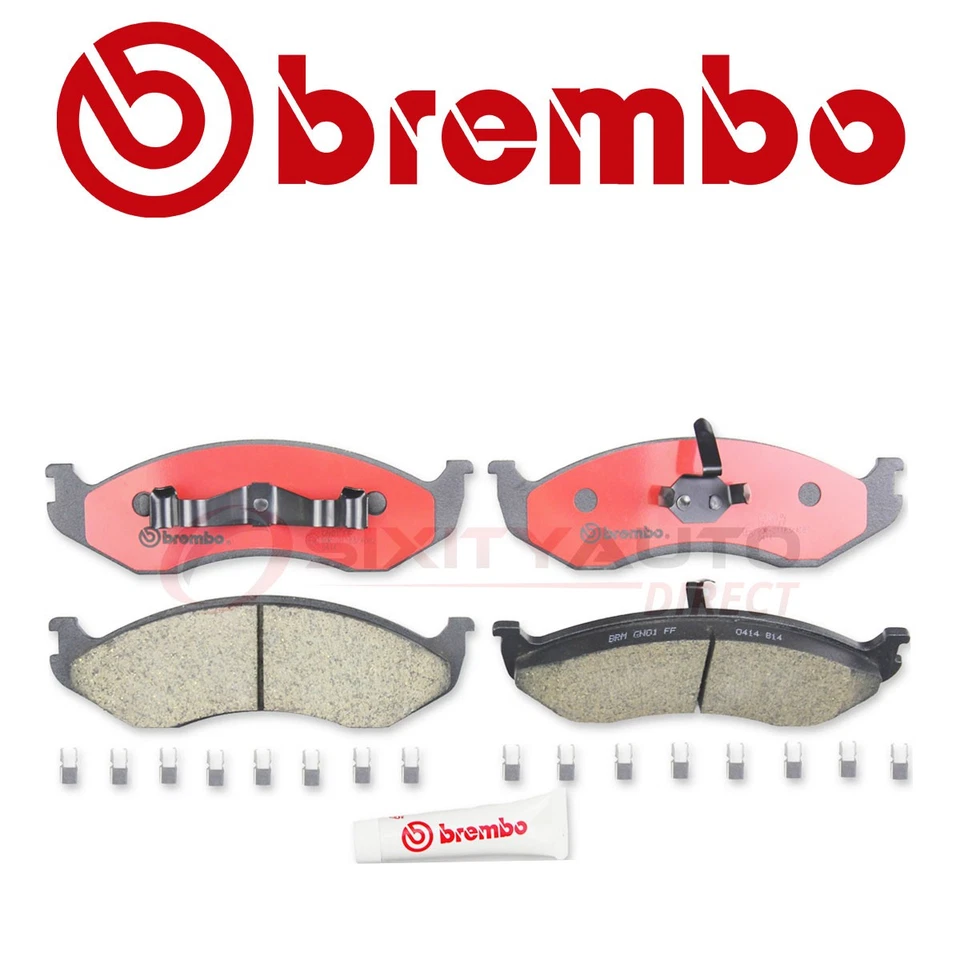 Brembo Front Disc Brake Pad Set for 1990-1992 Jeep Comanche  - Braking qb Foto 1 de 4