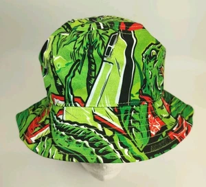 Mountain Dew Bucket Hat Beach Sun Shade Cap Adult Soda Pop Licensed Pepsi L/XL - Picture 1 of 8