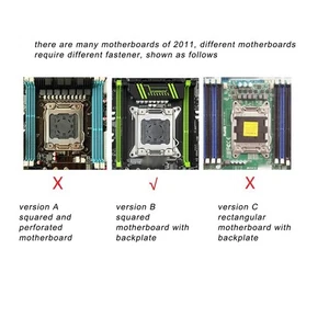 LGA 2011 CPU Cooler 230w TDP 3pin 12VDC 2000RPM Hydraulic Bearing CPU Coole CSO - Afbeelding 1 van 22