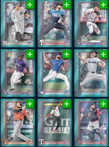 [DIGITAL] Topps Bunt - Topps Chrome 25 S1 - Teal Base - A to J - Pick - Picture 1 of 1