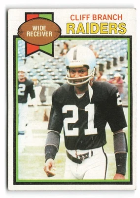 1979 Topps #415 Cliff Branch Oakland Raiders - Image 1 of 2
