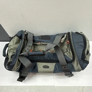 Ricardo Beverly Hills Duffel Bag Luggage Camping Backpack Rolling Wheels Blue - Picture 1 of 12