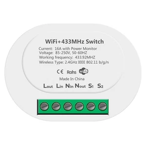 RF433 WiFi Smart Switch Tuya 16A Lichtschalter Mini Home Breaker Relay mit 5496 - Bild 1 von 21