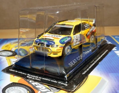 Seat Cordoba Wrc Rally Safari Deagostini 1:43 Modellismo Statico 1/43 auto - Immagine 1 di 4