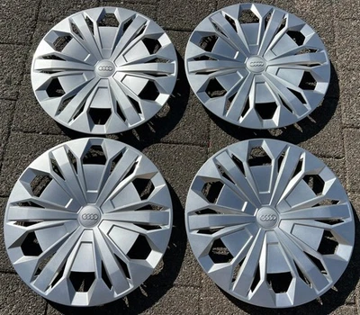 4 GENUINE 17" WHEEL TRIMS AUDI Q3 F3 83A601157 17 INCH WHEEL TRIMS FREEHUB - Image 1 of 4