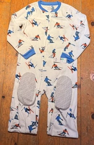 NWT Carters Boys Fleece Footed Sleeper Pajamas ski skiing Snowboard u pick size - Picture 1 of 4