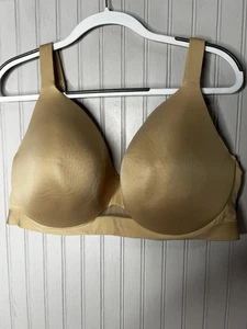 Cacique Bra Womens 42DDD Nude Beige Lightly Lined Full Coverage T-Shirt Seamless - Picture 1 of 7