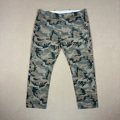 Levi’s Men’s Camo Pants 36x30 Straight Leg Twill Chino Camouflage Flap Pockets - Image 1 of 4
