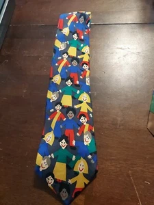 Save The Children Helping Children & Their Families Around The World Men's Tie - Picture 1 of 4