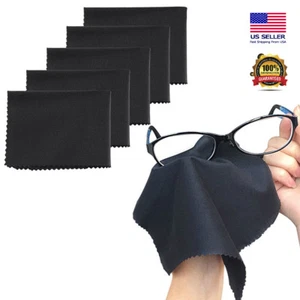 10Pcs Premium Microfiber Cleaning Cloth For Eye Glasses Phone Screen Camera Lens - Picture 1 of 7