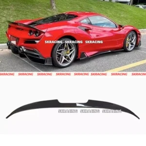 Alerón labial trasero de fibra de carbono para Ferrari F8 Coupé Spider 2019 - Imagen 1 de 7