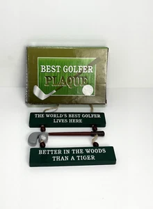 Golf Giftco Bester Golfer Wandbehang Plakette - Bild 1 von 3
