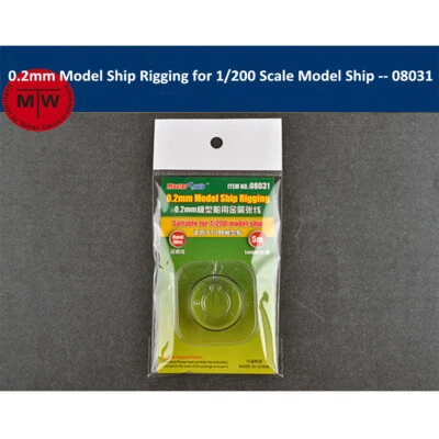 Master Tools 08031 08032 08033 0,2 mm/0,1 mm/0,05 mm Schiffsmodell Takelage 5 Meter - Bild 1 von 3