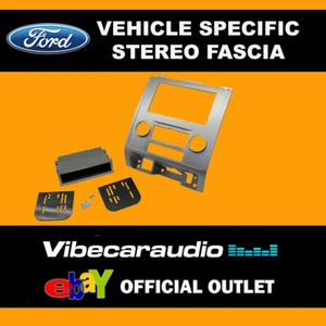 Kit de fascia estéreo para automóvil Ford Escape 2009-2012 plateado doble din CT23FD12 - Imagen 1 de 1
