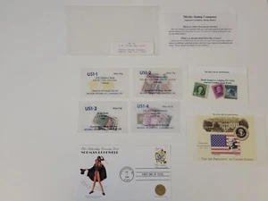2000 Thomas Jefferson Liberia Mint Souvenir Sheet Mystic Stamp Co ($100 Stamp) - Picture 1 of 14