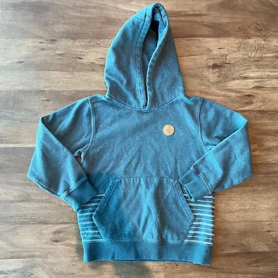 Volcom Hoodie Boys Youth Medium Blue Pull Over Hooded SweatShirt Long Sleeve - Image 1 of 4