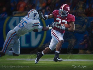 Daniel Moore "The Heisman Spirit" Alabama Football Lithograph Print - Picture 1 of 1