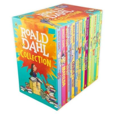 Roald Dahl Collection 16 Books Set, BFG, Matilda, The Witches, The Twits PB NEW - Image 1 of 4