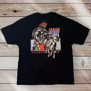 Vintage Filipino Strength Dugong Pinoy Blut Y2K Shirt 2XL Aloha Flohmarkt SELTEN - Bild 1 von 9