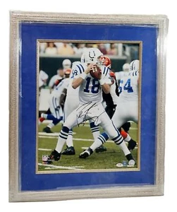 Peyton Manning Signed 16x20 Photo Framed Indianapolis Colts PSA/DNA - Picture 1 of 3