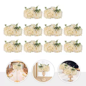 Wedding Flower Balls For Centerpieces 10Pcs Artificial Flower Ball Arrangement - Picture 1 of 19