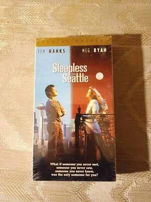 Sleepless In Seattle VHS New Sealed 2000 Tom Hanks Meg Ryan Special Edition... - Image 1 of 4