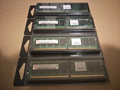 HYNIX - 4 x 4.0GB MATCHED SET DDR2-PC2-3200 400MHz ECC - 240 Pin - (PC/MAC) - Image 1 of 4