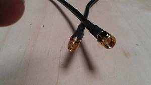 US MADE  LMR-200    SMA male  to SMA  female Coax Cable   2ft   - Picture 1 of 2