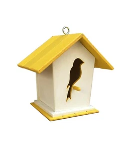 Casetta per uccellini, mangiatoia uccelli, mangiatoia in legno, casetta uccellin - Foto 1 di 6