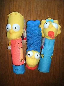 NUEVO Portabotellas Los Simpson Cubierta Cabezas Perro Juguete Bart Marge o Maggie 10+ pulgadas - Imagen 1 de 13