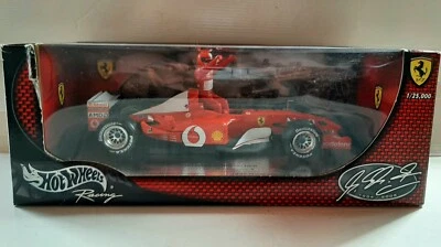 FERRARI F.1 MICHAEL SCHUMACHER EDIZIONE LIMITATA MONDIALE HOTWHEELS RACING 1:18 - Immagine 1 di 2