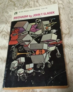 Taschenbuch 1968 Science-Fiction-Buch: MECHASM John T. Sladek (Vtg Sifi Roboter) - Bild 1 von 10