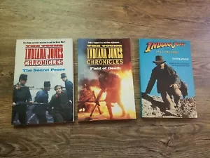 The Young Indiana Jones Chronicles Lot Field Death, Secret Peace PB Books T1017 - Picture 1 of 5