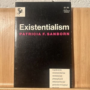 Existentialism Patricia F Sanborn Paperback 1968 (R4.3) - Picture 1 of 9