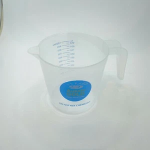Measuring jug 1 litre plastic with handle - Picture 1 of 8