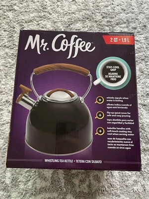 Mr Coffee Whistling Tea Kettle 2.2 Quart - Image 1 of 3