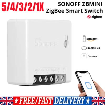 SONOFF ZBMINI ZigBee DIY Smart Wireless Switch Module Two-Way#App-Remote Control - Image 1 of 4