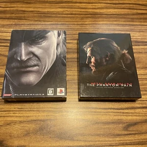 PS3 Games Lot - Metal Gear Solid 4 Guns of the Patriots & 5 Phantom Pain US Sell - Picture 1 of 13