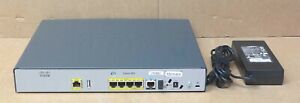 Cisco C881-K9 ISR Integrated Services Router 10/100 Firewall Security 1U + PSU